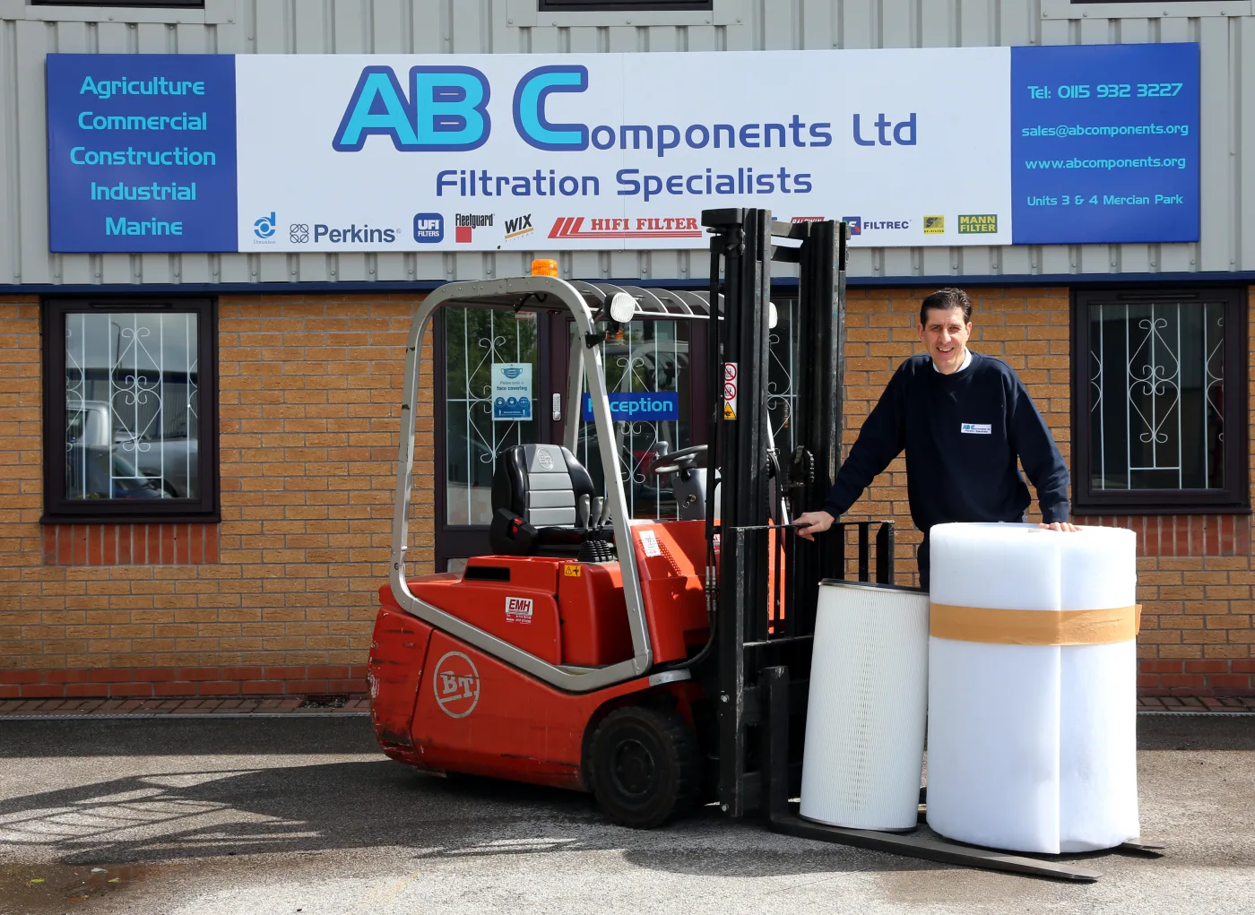 The AB Components unit on Manners Industrial Estate, Ilkeston
